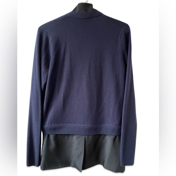 3.1 Phillip Lim navy & black 2fer sweater jacket, 2 - Picture 2 of 7
